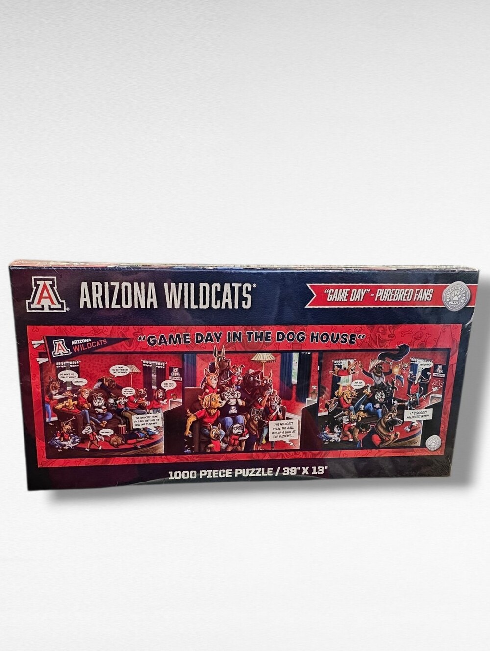 Arizona Wildcats Puzzle Game Day In The Dog House 1000 Pieces
